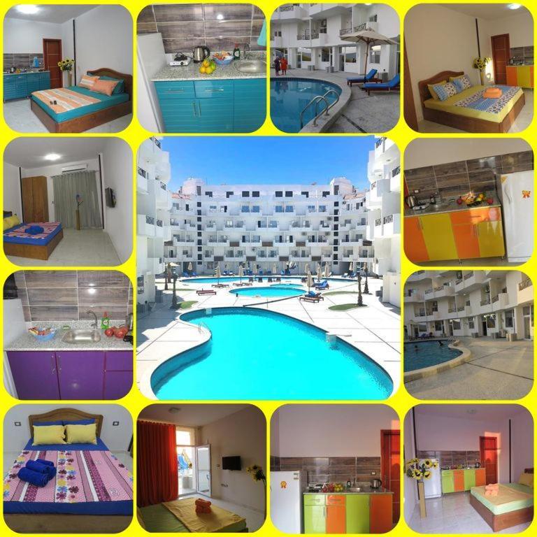 Apartments Near Dolce Vita - Redsealine الغردقة المظهر الخارجي الصورة
